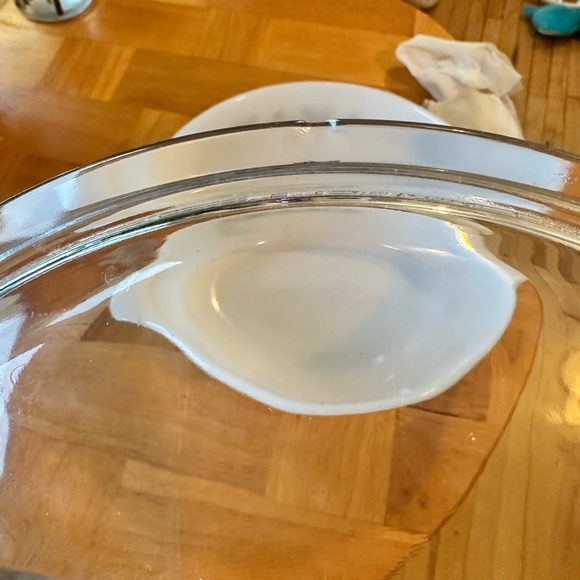 Anchor Hocking Fire King Green Meadow 2Qt casserole dish - Picture 5 of 5